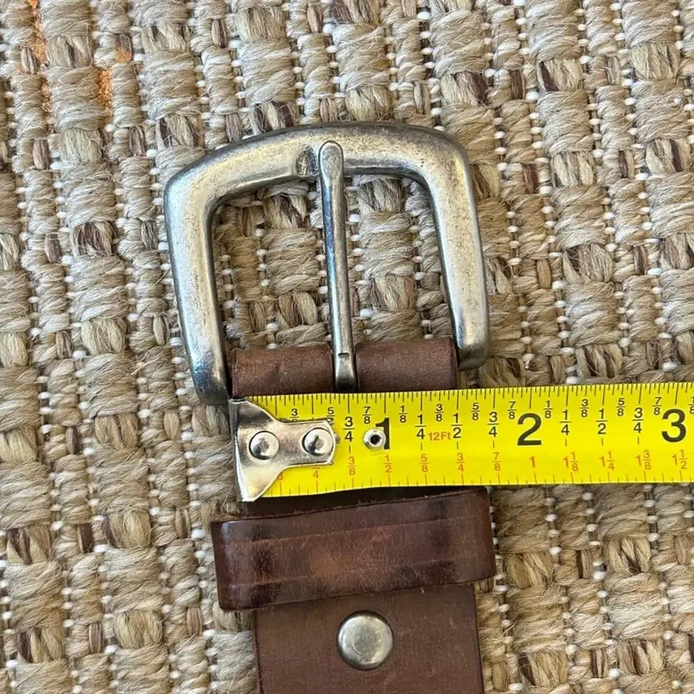 Vintage Gap Genuine Leather Studded Belt - Size M